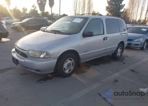 1999 Nissan Quest Gle/Gxe/Se z USA, uszkodzony, nr VIN 4N2XN11T8XD832183